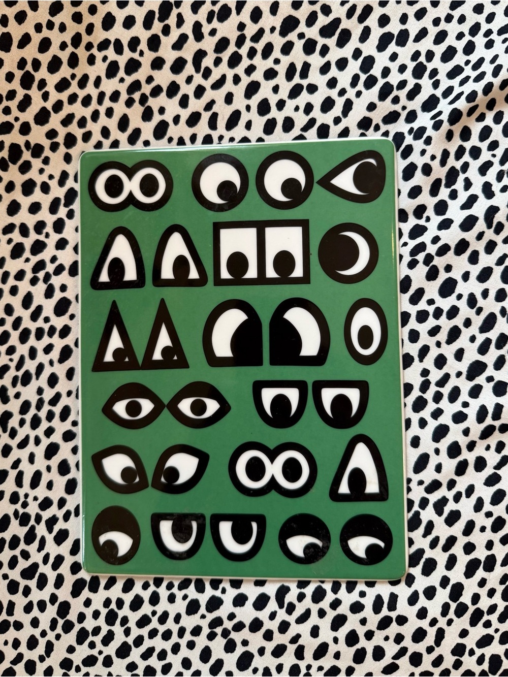 Walter Van Beirendonck x IKEA Green Eye Ceramic Trivet